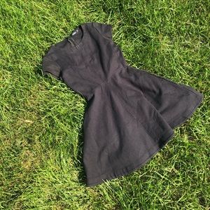 Black Kate Spade Saturday dress.